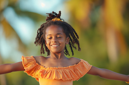 Sunset dance of innocenceの素材