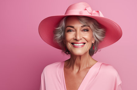 Radiant elegance in pinkの素材