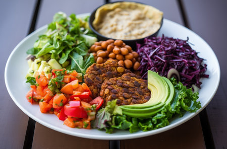 Vegan delight platterの素材