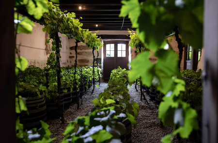 Indoor vine seedling nursery