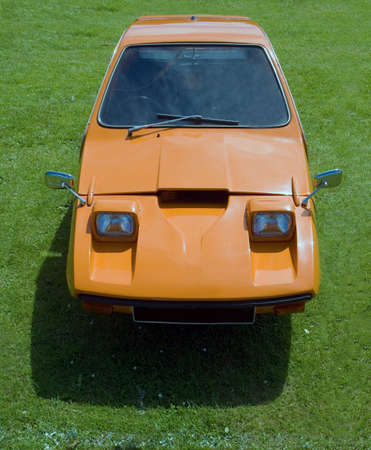 A 1970s Bond Bug 700ES carのeditorial素材