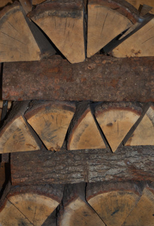 Split Logs for Firewood