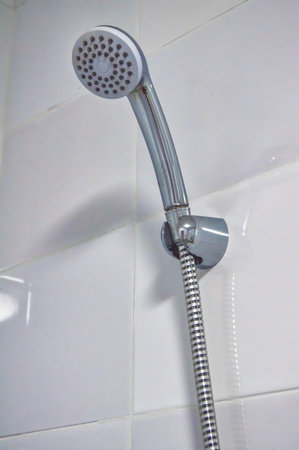 Removable overhead shower