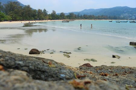 Kata beach phuket thailandの写真素材