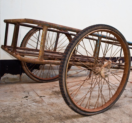 Wheel can be applied using a cart.の写真素材