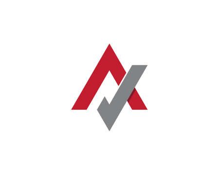 A Letter   Business Template Vector iconのイラスト素材
