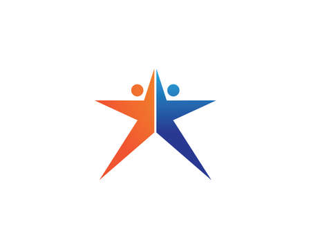 Star   Template vector icon illustration designのイラスト素材