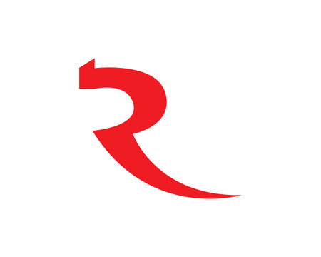 R Letter   Business Template Vector iconのイラスト素材
