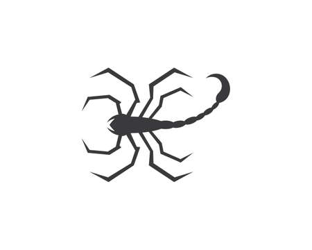 Scorpion   Template Vector illustrationのイラスト素材