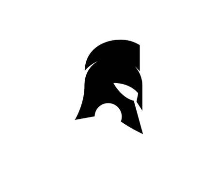 spartan helmet   vector icon templateのイラスト素材