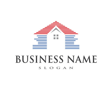 Property and Construction Logo design for business corporate signのイラスト素材