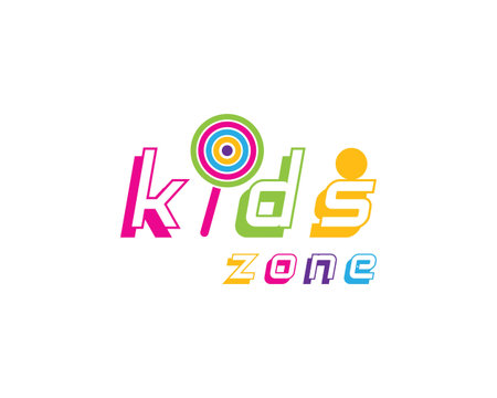 kids play logo vector templateのイラスト素材