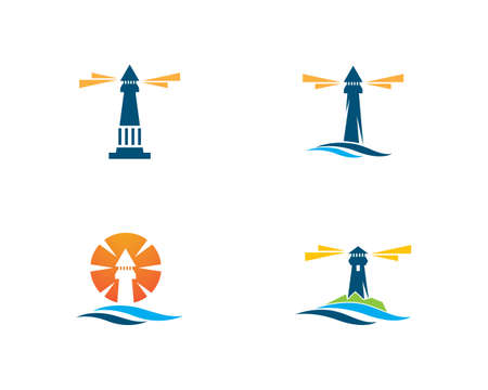 Light House  Templateのイラスト素材