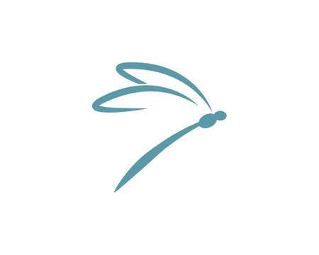 Dragonfly  vector templateのイラスト素材