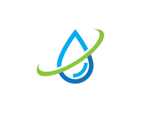 water drop  Template vector illustration designのイラスト素材