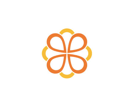 Beauty Vector  flowers design  Template iconのイラスト素材