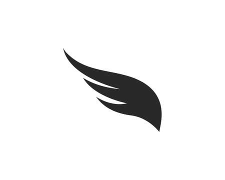 Wing Logo Template vector icon designのイラスト素材
