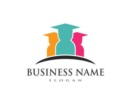 Education Logo Template vector illustration designのイラスト素材