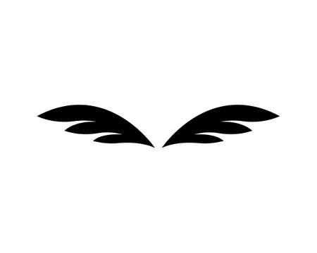 Falcon Wing template vector icon designのイラスト素材