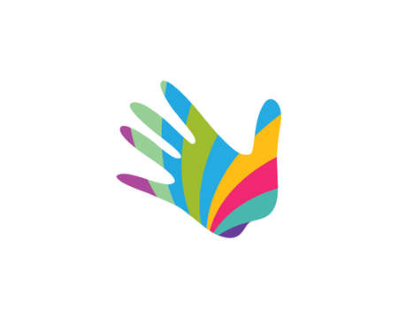 Hand Care Logo Template vector icon Businessのイラスト素材