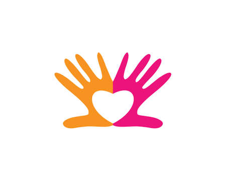 Hand Care Logo Template vector icon Businessのイラスト素材