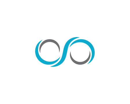 Infinity Design,Infinity logo Vector icon templateのイラスト素材