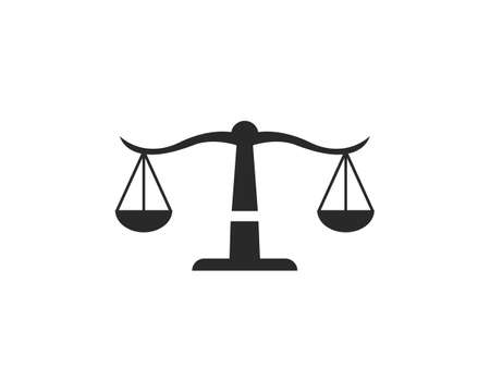 law Firm logo vector templateのイラスト素材