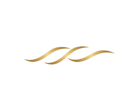 Hair wave logo vector ion templateのイラスト素材