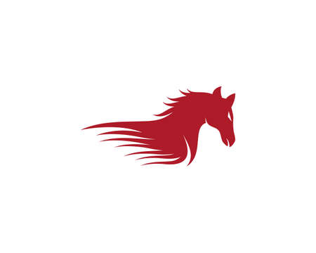Horse Logo Template Vector illustration designのイラスト素材