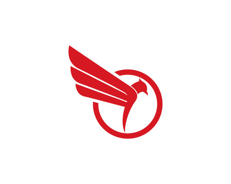 Bird Logo Template vector iconのイラスト素材