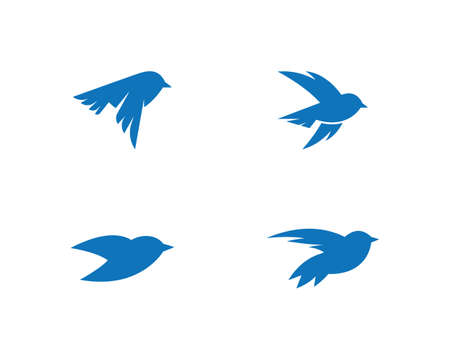 Bird Logo Template vector illustrationのイラスト素材