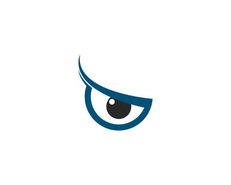 Eye design vector templateのイラスト素材