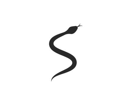 Snake vector templateのイラスト素材