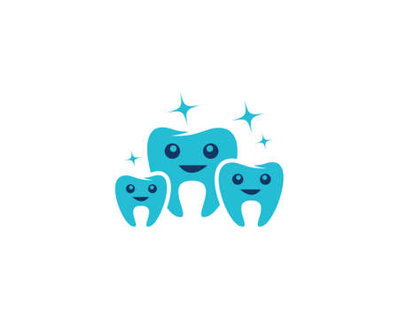 Dental logo Template vector illustration icon designのイラスト素材
