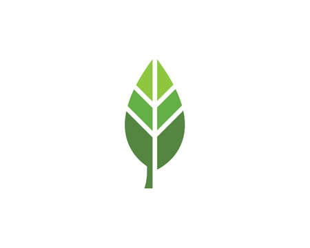 Logos of green leaf ecology nature element vector iconのイラスト素材