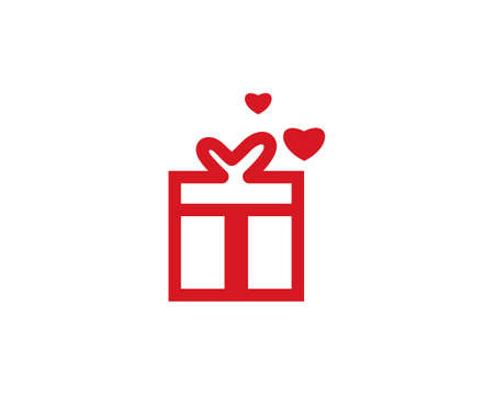 Gift Box icon Vectorのイラスト素材