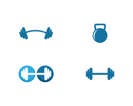 Gym symbol vector templateのイラスト素材