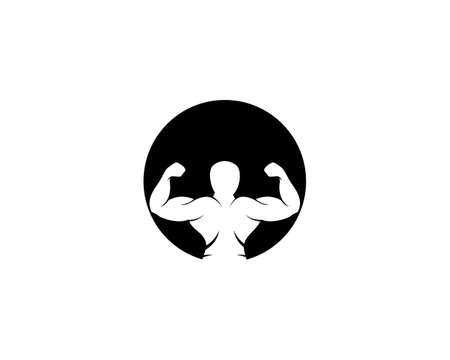 Gym symbol vector templateのイラスト素材
