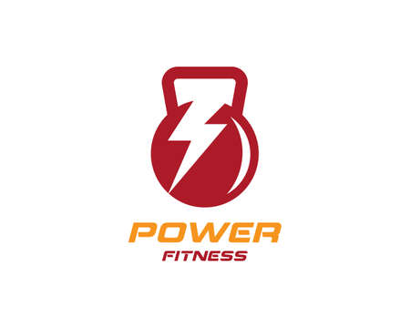 Gym logo vector templateのイラスト素材