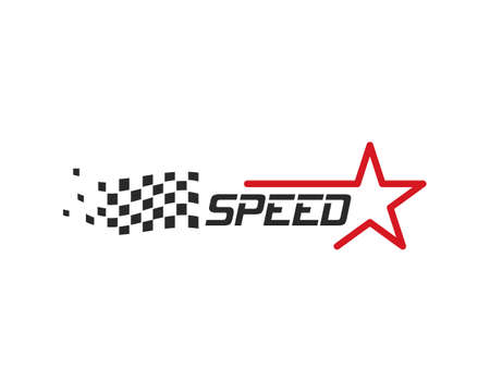 Faster  Template vector icon illustration designのイラスト素材