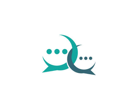 Speech bubble icon  template vector illustrationのイラスト素材