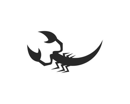 Scorpion  Template Vector illustrationのイラスト素材