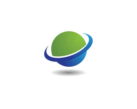globe illustration  vector templateのイラスト素材