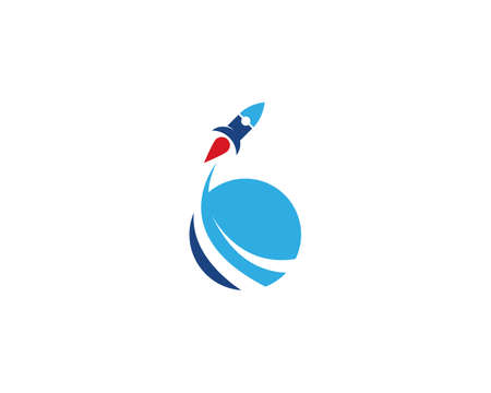 Rocket  vector icon templateのイラスト素材