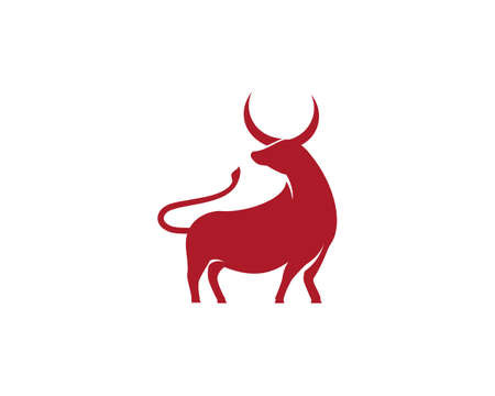 Bull Taurus Template vectorのイラスト素材