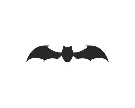 Bat illustration symbol vector templateのイラスト素材