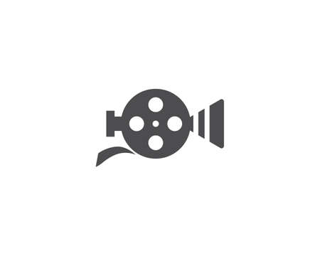 Movie symbol Template vectorのイラスト素材