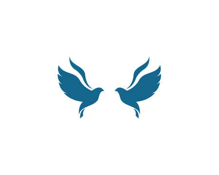 Bird  Template vectorのイラスト素材