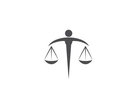 Law Firm  vector templateのイラスト素材