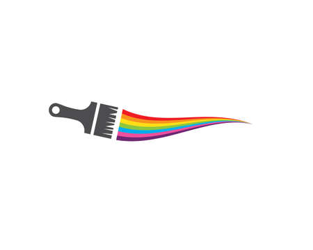 paint house logo business vector icon templateのイラスト素材